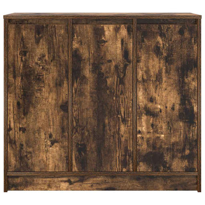 vidaXL Sideboard Smoked Oak 85x34x76 cm Engineered Wood