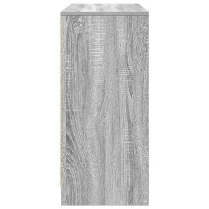 vidaXL Sideboard Grey Sonoma 85x34x76 cm Engineered Wood