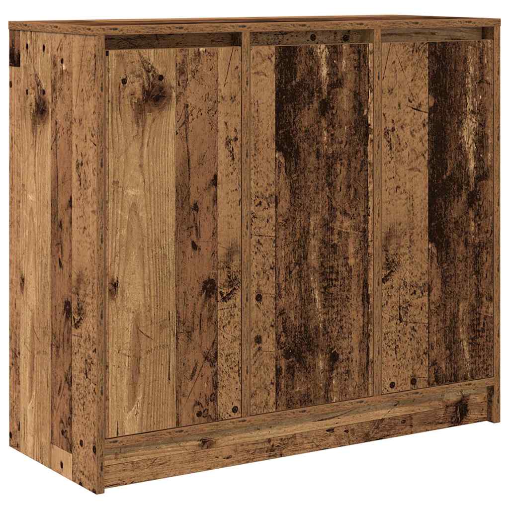 vidaXL Sideboard Old Wood 85x34x76 cm Engineered Wood
