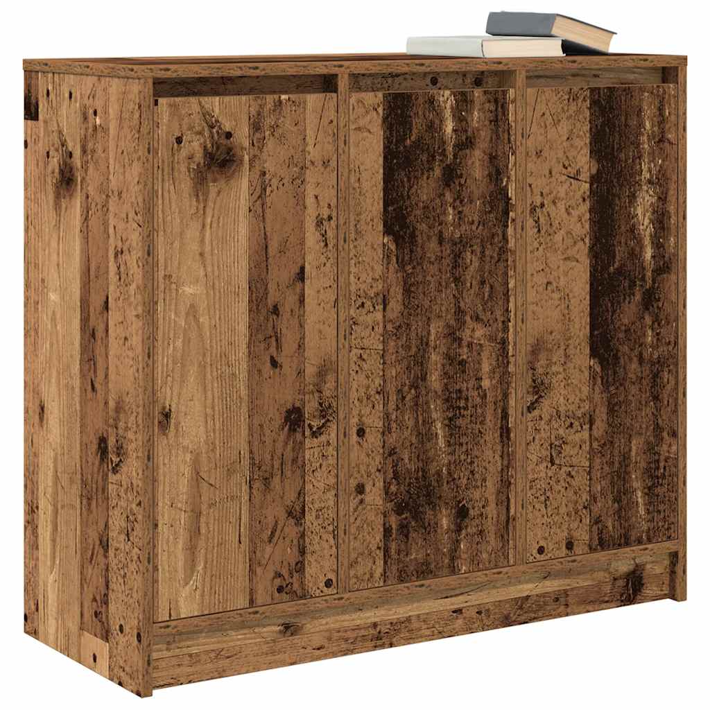 vidaXL Sideboard Old Wood 85x34x76 cm Engineered Wood