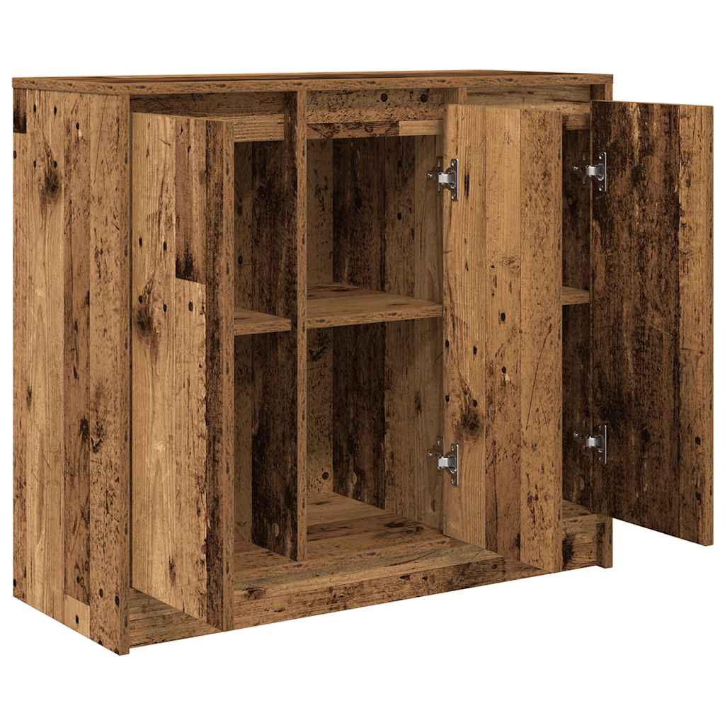 vidaXL Sideboard Old Wood 85x34x76 cm Engineered Wood