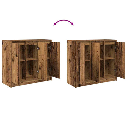 vidaXL Sideboard Old Wood 85x34x76 cm Engineered Wood