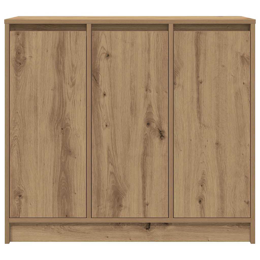 vidaXL Sideboard Artisan Oak 85x34x76 cm Engineered Wood