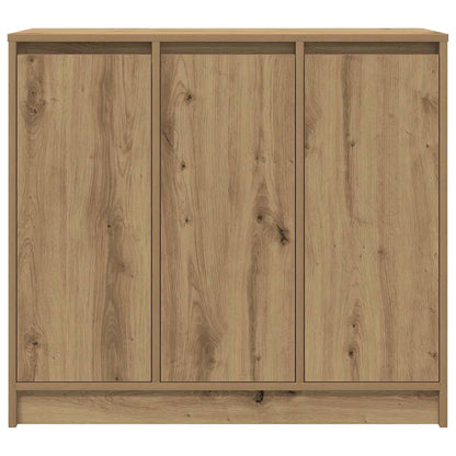 vidaXL Sideboard Artisan Oak 85x34x76 cm Engineered Wood