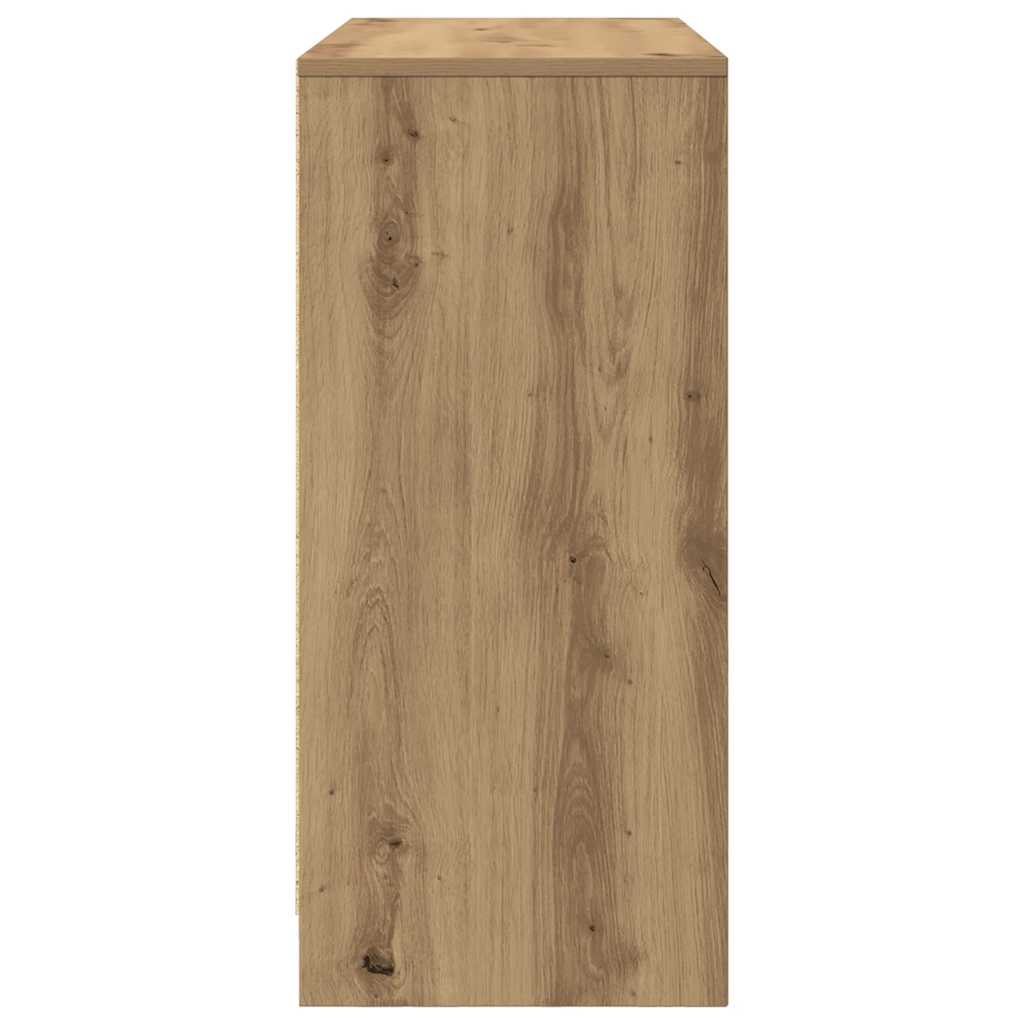 vidaXL Sideboard Artisan Oak 85x34x76 cm Engineered Wood