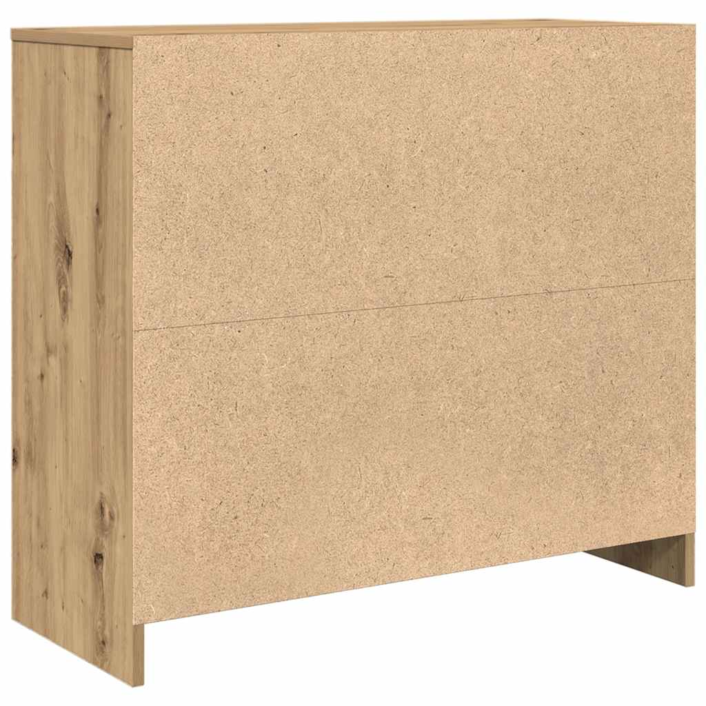 vidaXL Sideboard Artisan Oak 85x34x76 cm Engineered Wood