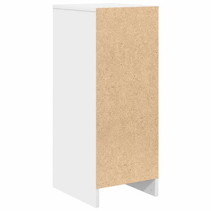 vidaXL Sideboard White 29.5x34x76 cm Engineered Wood