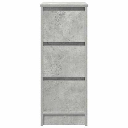 vidaXL Sideboard Concrete Grey 29.5x34x76 cm Engineered Wood