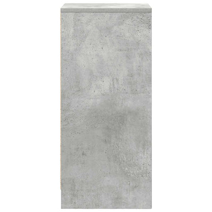 vidaXL Sideboard Concrete Grey 29.5x34x76 cm Engineered Wood
