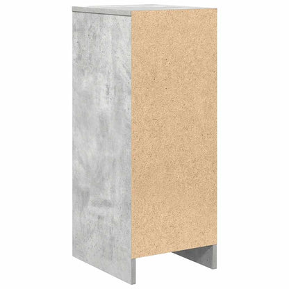 vidaXL Sideboard Concrete Grey 29.5x34x76 cm Engineered Wood