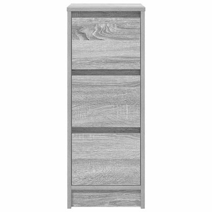 vidaXL Sideboard Grey Sonoma 29.5x34x76 cm Engineered Wood