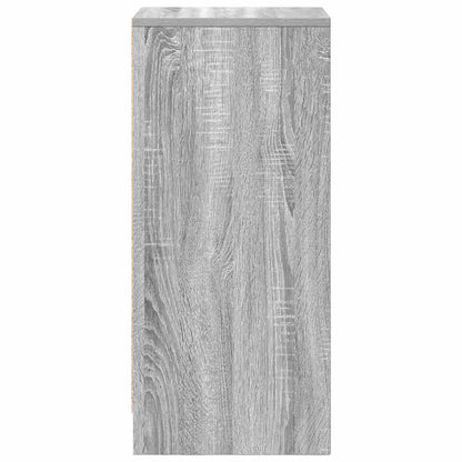 vidaXL Sideboard Grey Sonoma 29.5x34x76 cm Engineered Wood
