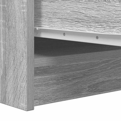 vidaXL Sideboard Grey Sonoma 29.5x34x76 cm Engineered Wood