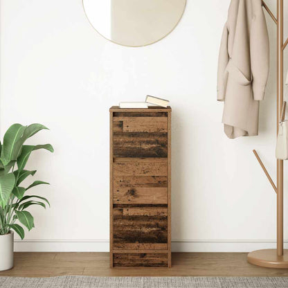 vidaXL Sideboard Old Wood 29.5x34x76 cm Engineered Wood