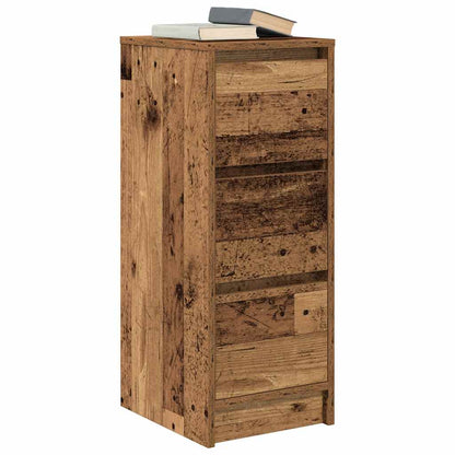 vidaXL Sideboard Old Wood 29.5x34x76 cm Engineered Wood