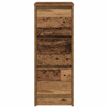 vidaXL Sideboard Old Wood 29.5x34x76 cm Engineered Wood
