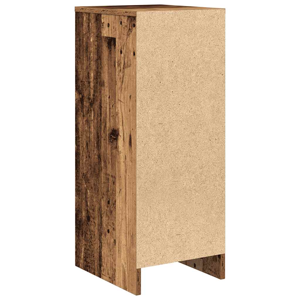 vidaXL Sideboard Old Wood 29.5x34x76 cm Engineered Wood