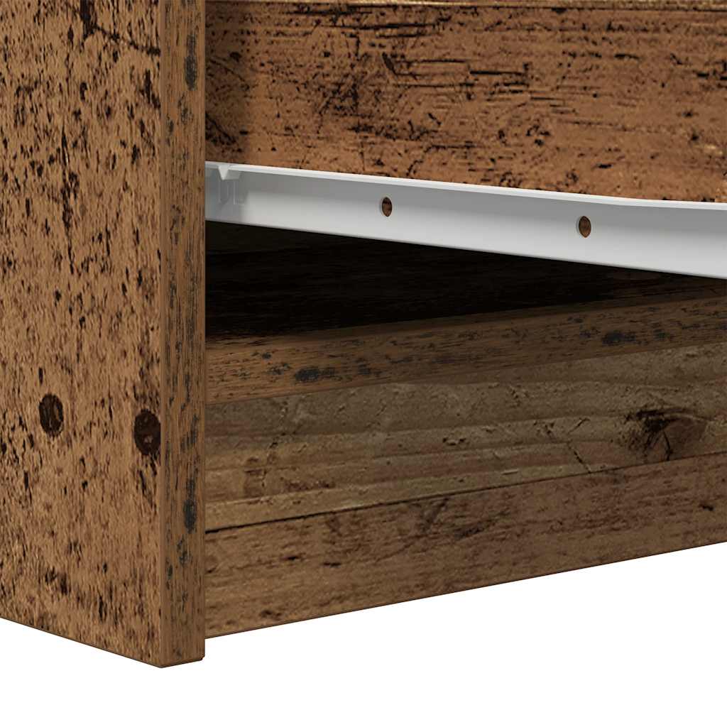 vidaXL Sideboard Old Wood 29.5x34x76 cm Engineered Wood