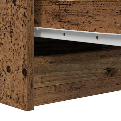 vidaXL Sideboard Old Wood 29.5x34x76 cm Engineered Wood