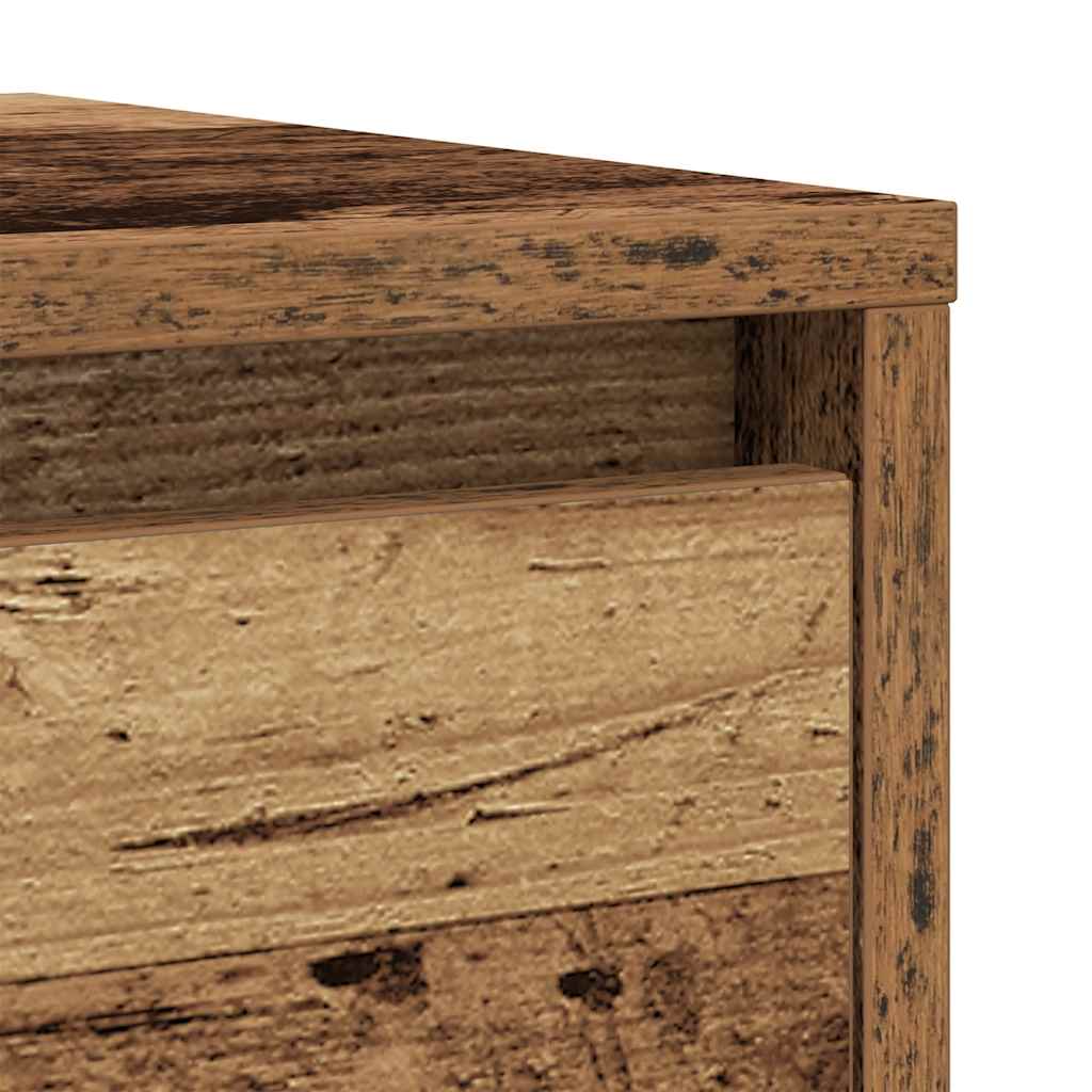 vidaXL Sideboard Old Wood 29.5x34x76 cm Engineered Wood