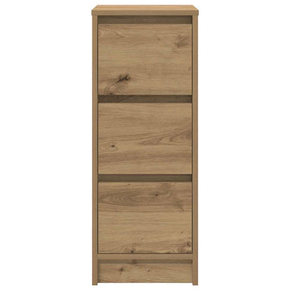 vidaXL Sideboard Artisan Oak 29.5x34x76 cm Engineered Wood