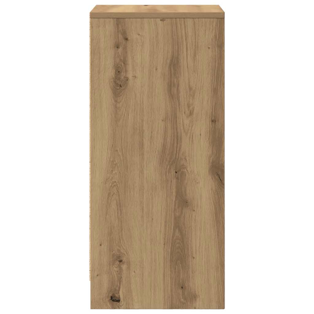 vidaXL Sideboard Artisan Oak 29.5x34x76 cm Engineered Wood