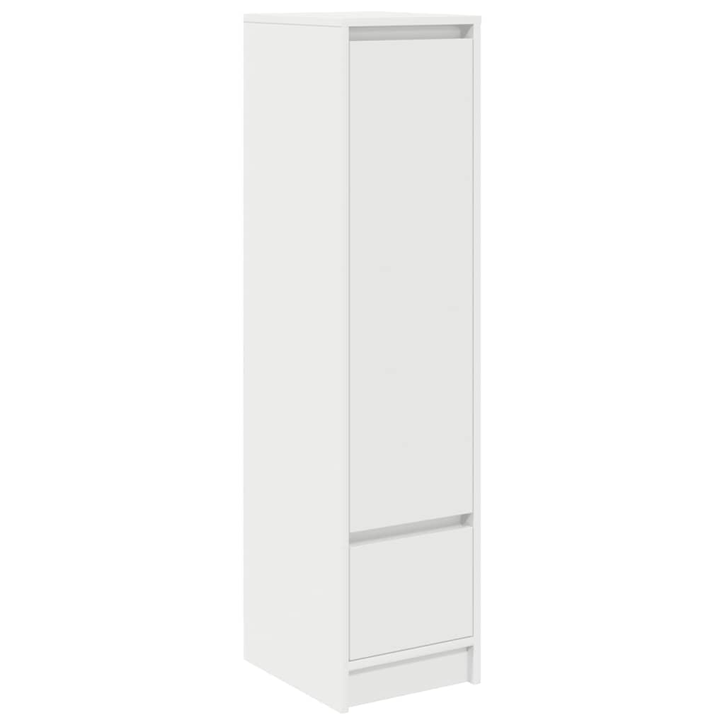 vidaXL Highboard White 29,5x34x119,5 cm Engineered Wood