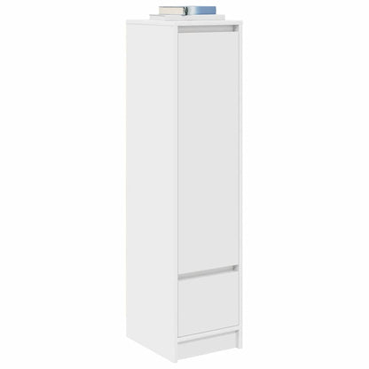 vidaXL Highboard White 29.5x34x119.5 cm Engineered Wood