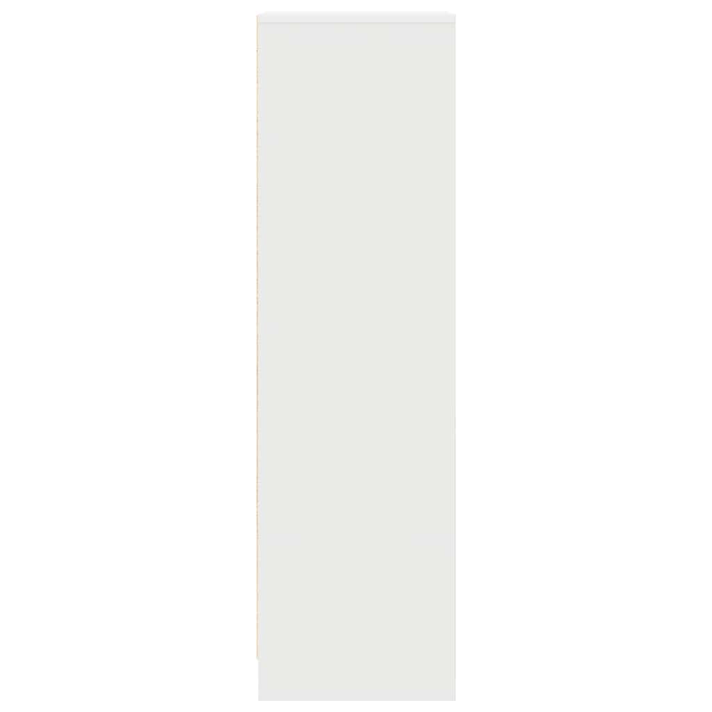 vidaXL Highboard White 29.5x34x119.5 cm Engineered Wood