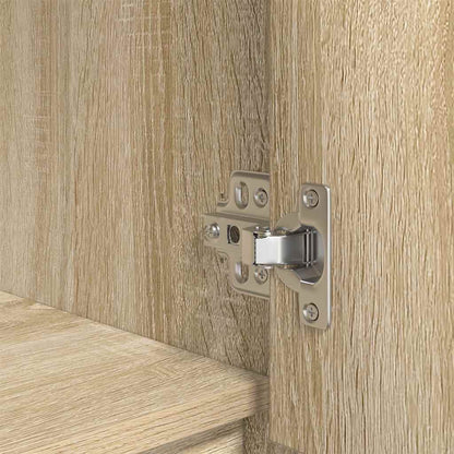 vidaXL Highboard Sonoma Oak 29,5x34x119,5 cm Engineered Wood