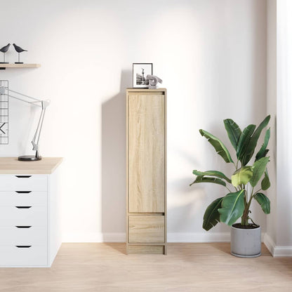 vidaXL Highboard Sonoma Oak 29,5x34x119,5 cm Engineered Wood