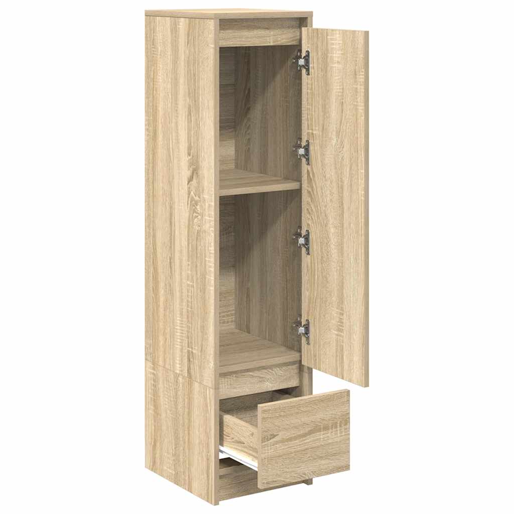 vidaXL Highboard Sonoma Oak 29,5x34x119,5 cm Engineered Wood