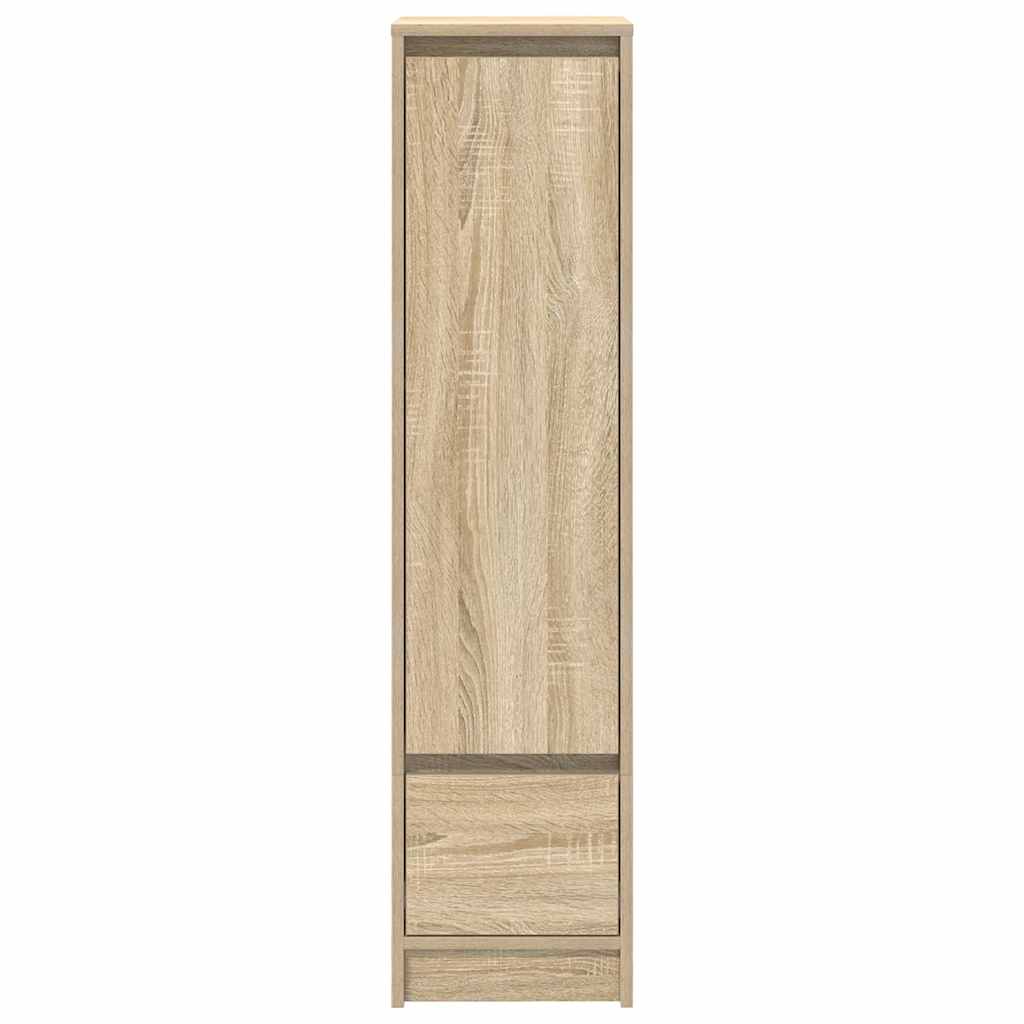 vidaXL Highboard Sonoma Oak 29,5x34x119,5 cm Engineered Wood