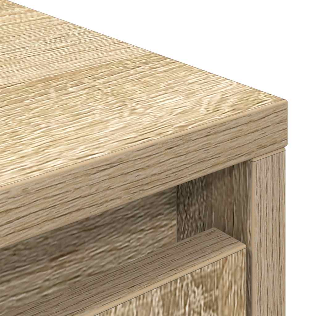vidaXL Highboard Sonoma Oak 29,5x34x119,5 cm Engineered Wood