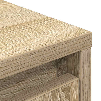 vidaXL Highboard Sonoma Oak 29,5x34x119,5 cm Engineered Wood