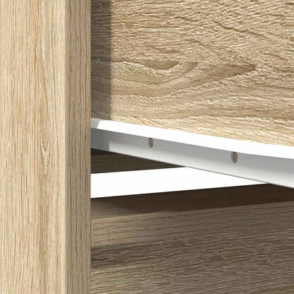 vidaXL Highboard Sonoma Oak 29,5x34x119,5 cm Engineered Wood