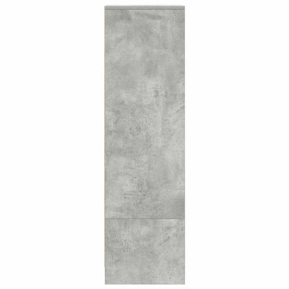 vidaXL Highboard Concrete Grey 29.5x34x119.5 cm Engineered Wood