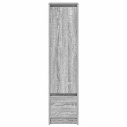 vidaXL Highboard Grey Sonoma 29,5x34x119,5 cm Engineered Wood