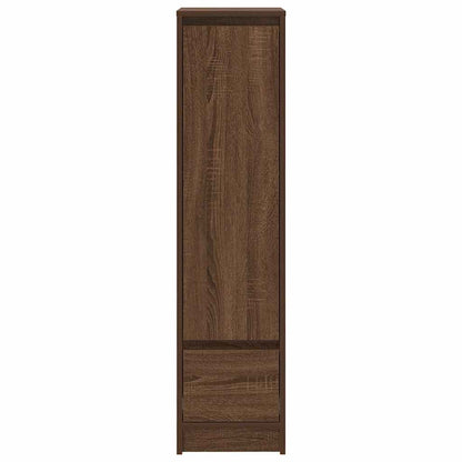 vidaXL Highboard Brown Oak 29.5x34x119.5 cm Engineered Wood