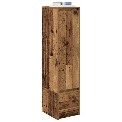 vidaXL Highboard Old Wood 29.5x34x119.5 cm Engineered Wood