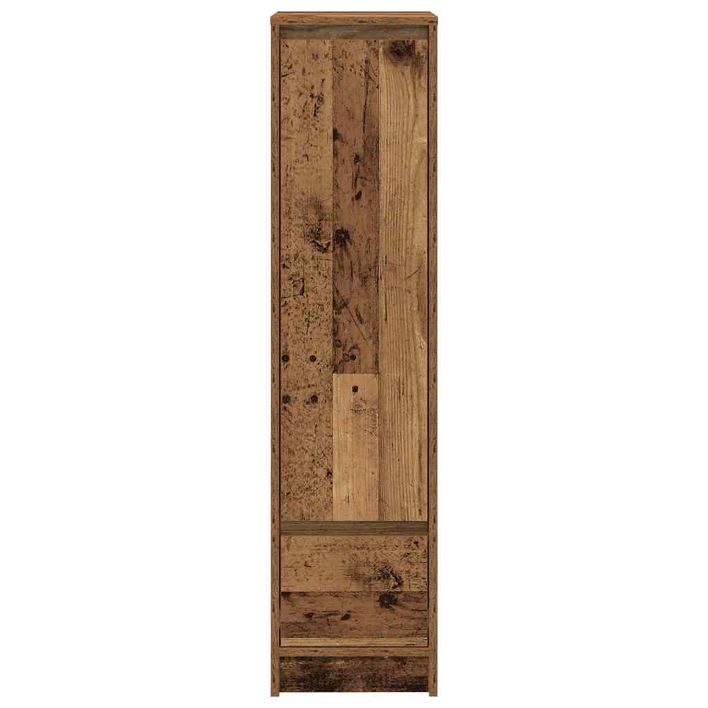 vidaXL Highboard Old Wood 29.5x34x119.5 cm Engineered Wood
