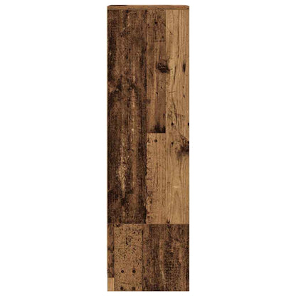 vidaXL Highboard Old Wood 29.5x34x119.5 cm Engineered Wood