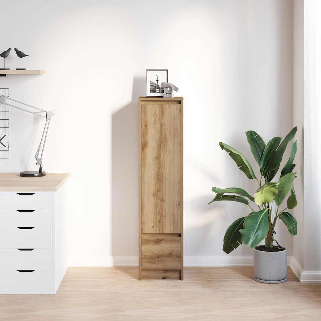 vidaXL Highboard Artisan Oak 29.5x34x119.5 cm Engineered Wood