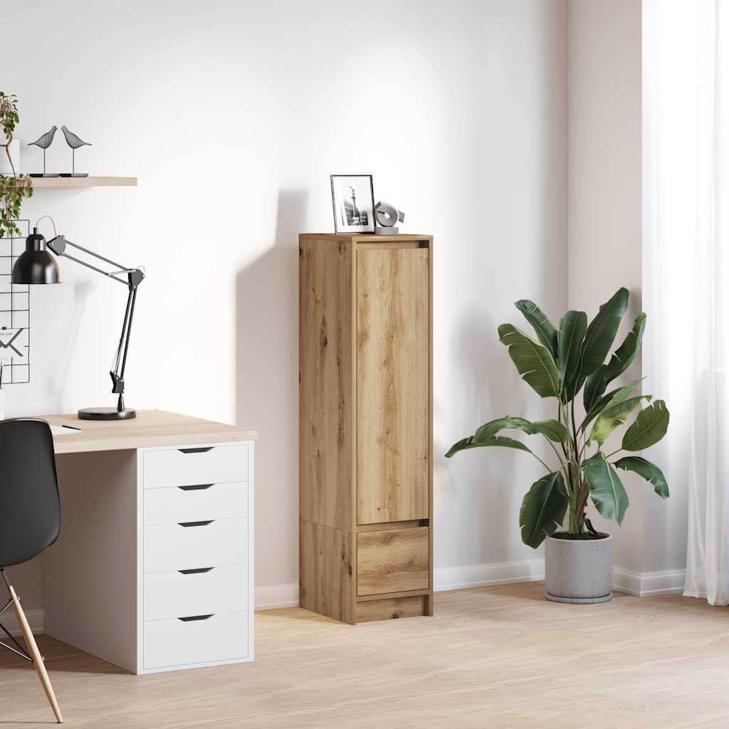 vidaXL Highboard Artisan Oak 29.5x34x119.5 cm Engineered Wood