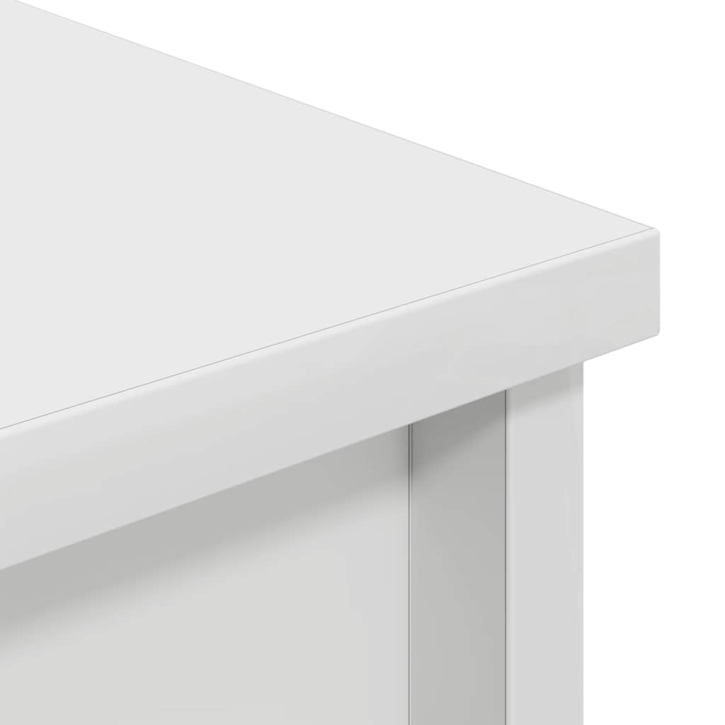 vidaXL Highboard White 37.5x35x180 cm Engineered Wood