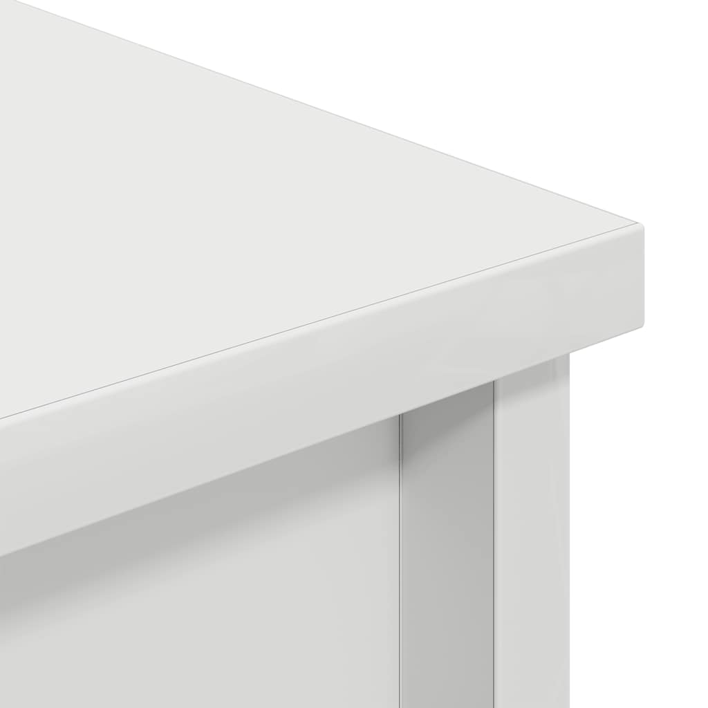 vidaXL Highboard White 37.5x35x180 cm Engineered Wood