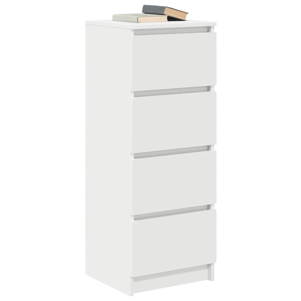 vidaXL Sideboard White 37.5x35x99 cm Engineered Wood