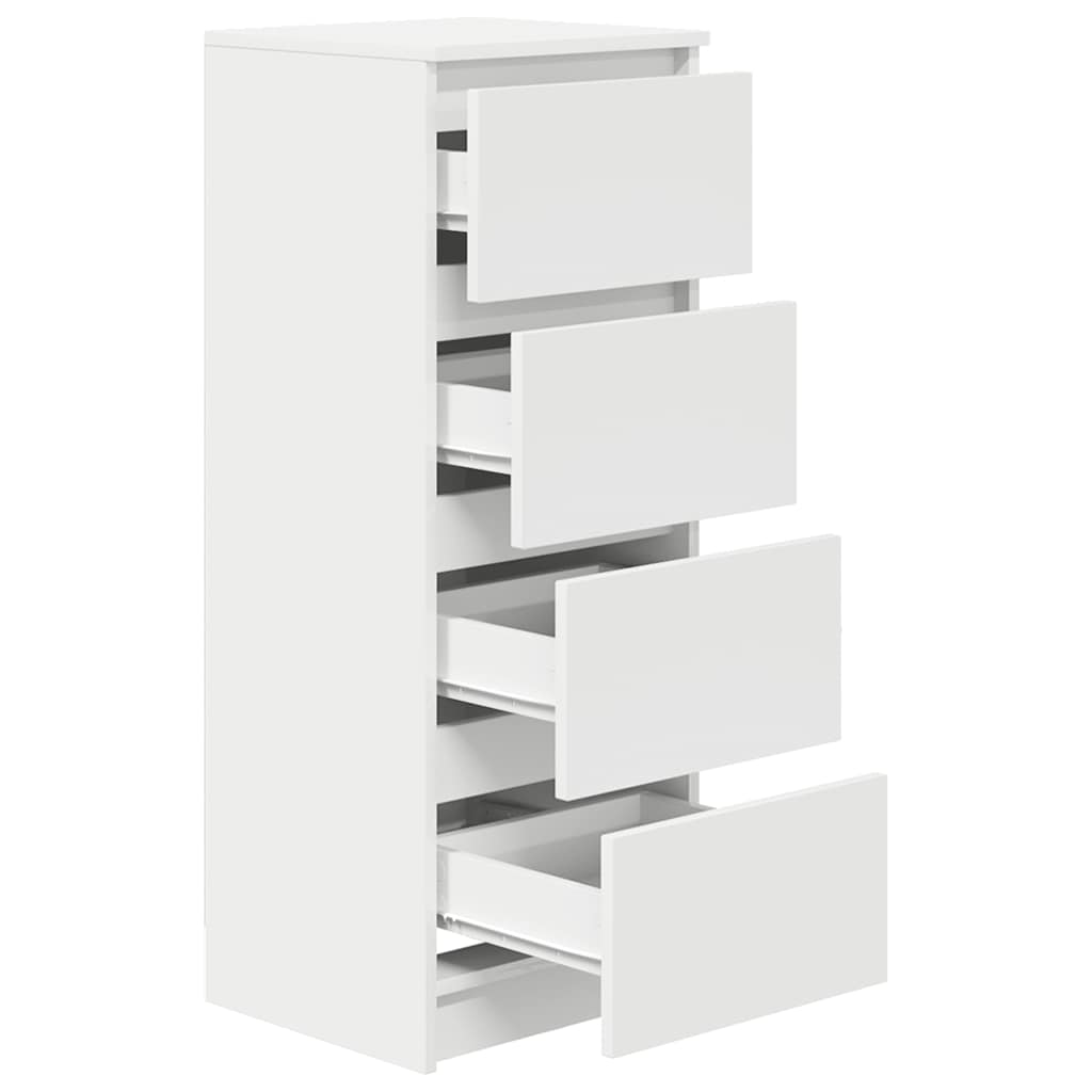 vidaXL Sideboard White 37.5x35x99 cm Engineered Wood