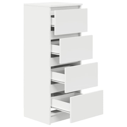 vidaXL Sideboard White 37.5x35x99 cm Engineered Wood