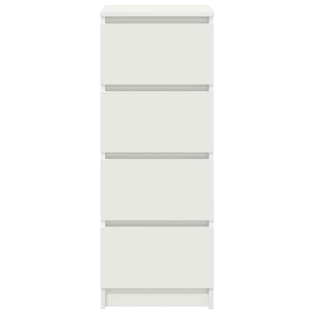 vidaXL Sideboard White 37.5x35x99 cm Engineered Wood